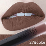 30 color matte liquid lipstick waterproof