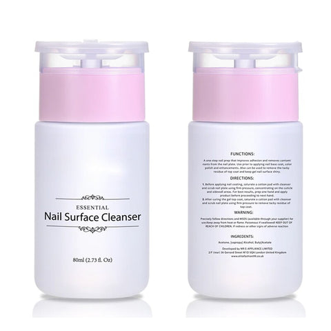 Nail Surface Cleanser Gel Polish Remover