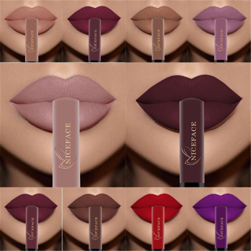 Velvet 30 color liquid lipstick