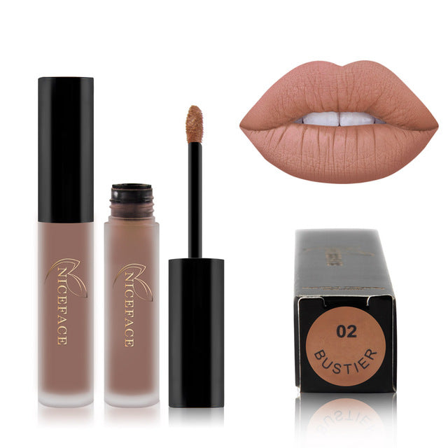 Velvet 30 color liquid lipstick