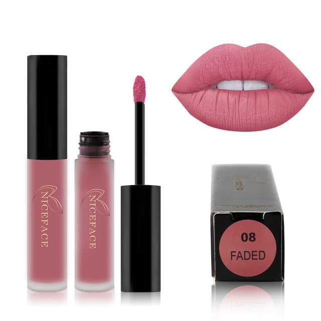 Velvet 30 color liquid lipstick