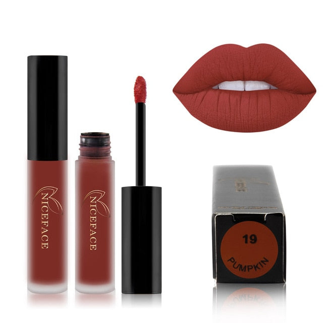 Velvet 30 color liquid lipstick