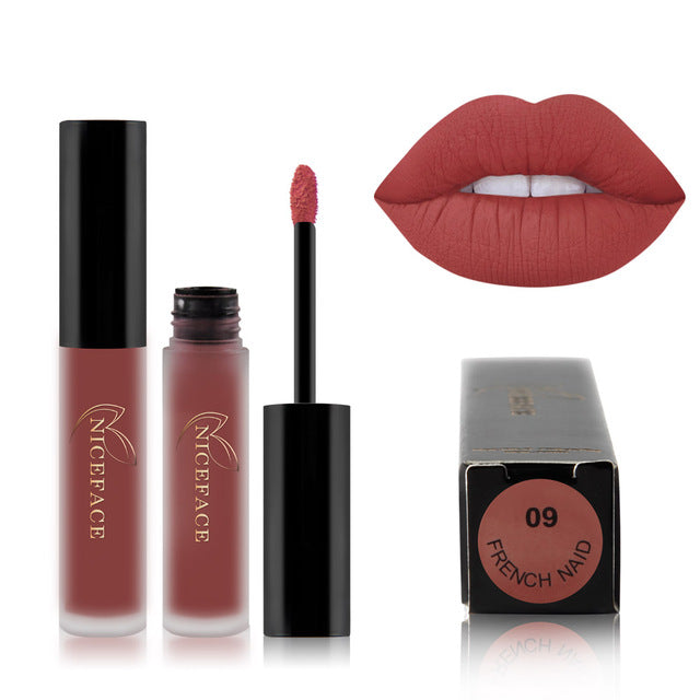 Velvet 30 color liquid lipstick