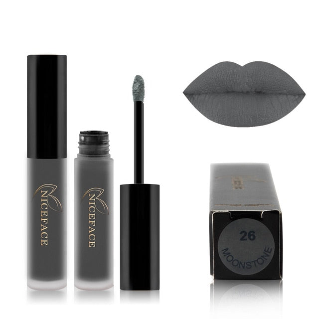 Velvet 30 color liquid lipstick