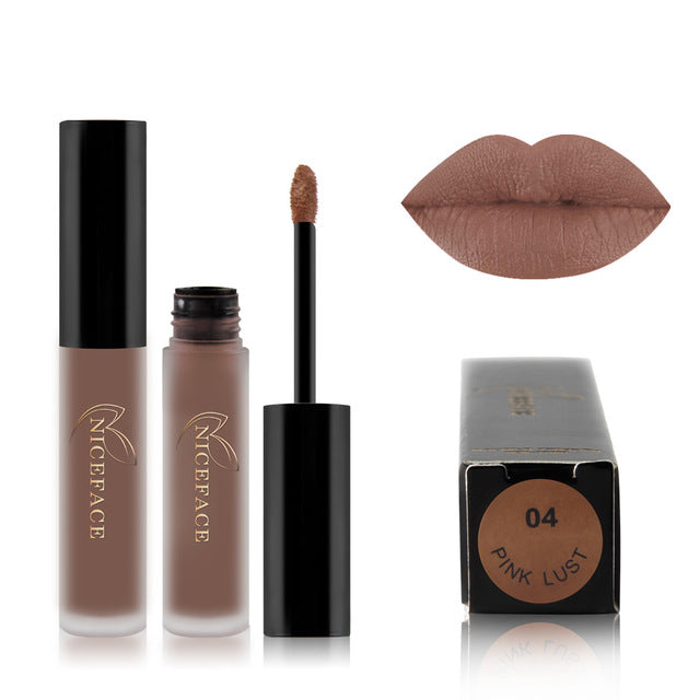 Velvet 30 color liquid lipstick