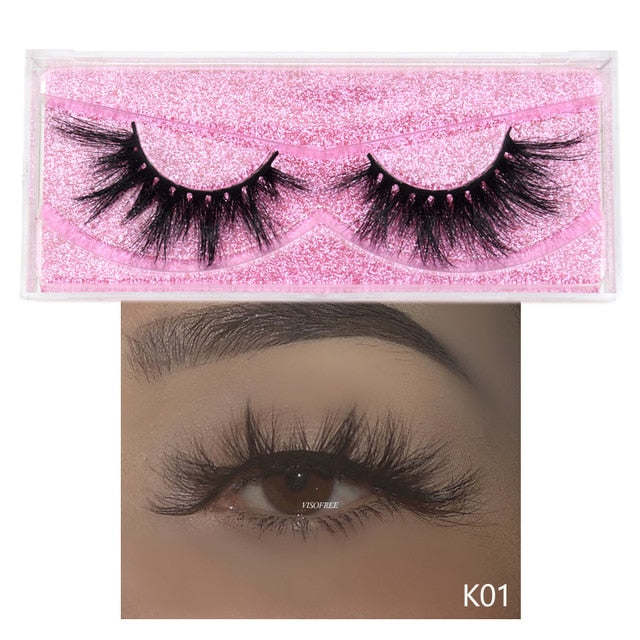 Visofree 5D Mink Eyelashes Long Lasting