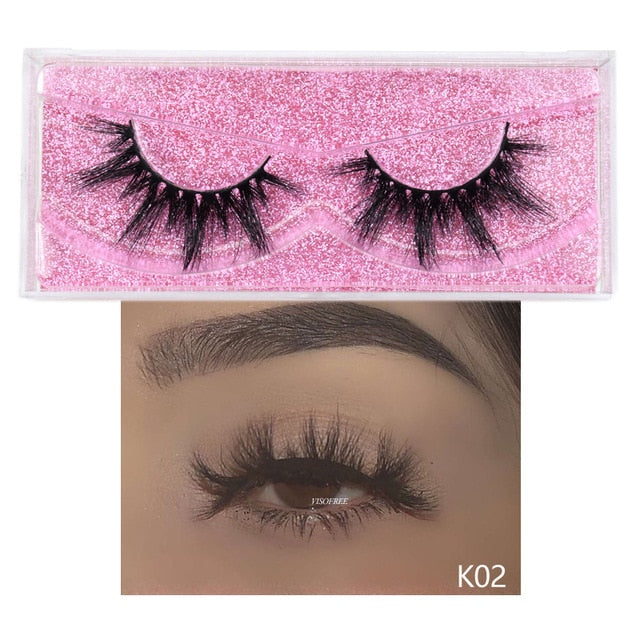 Visofree 5D Mink Eyelashes Long Lasting