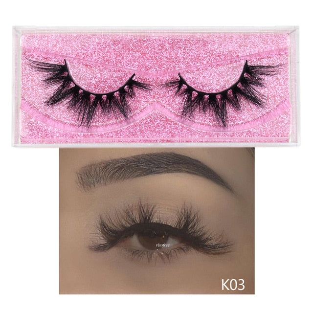 Visofree 5D Mink Eyelashes Long Lasting
