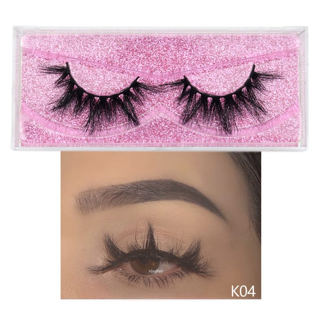 Visofree 5D Mink Eyelashes Long Lasting