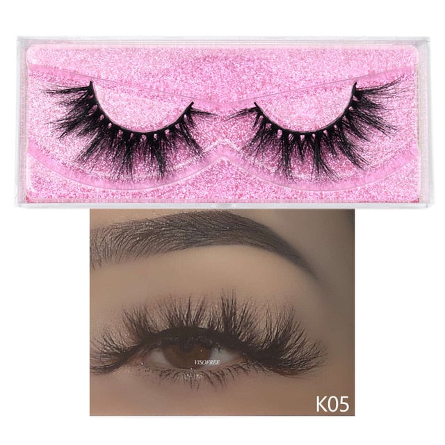 Visofree 5D Mink Eyelashes Long Lasting