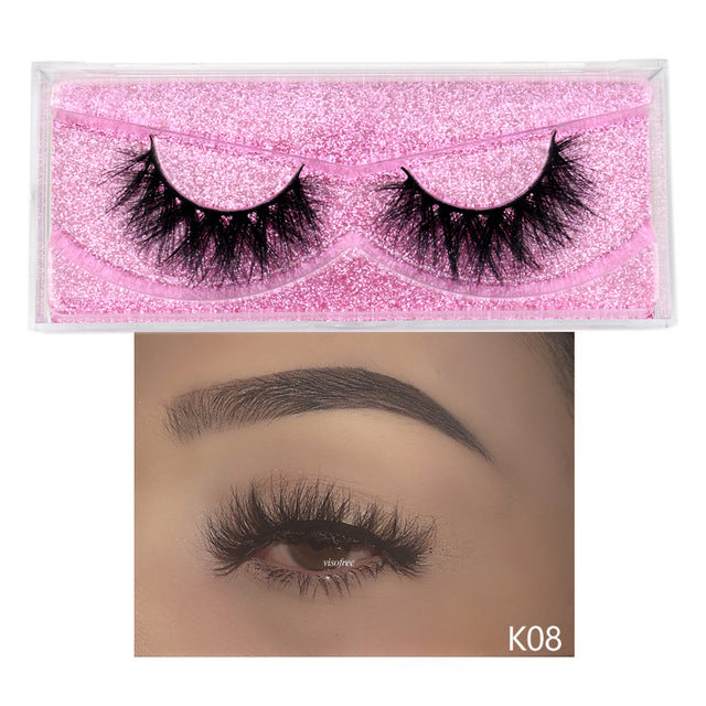 Visofree 5D Mink Eyelashes Long Lasting