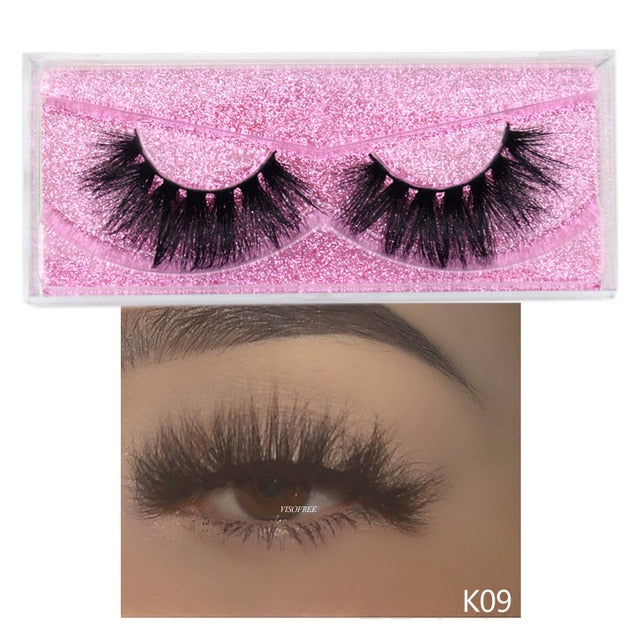 Visofree 5D Mink Eyelashes Long Lasting