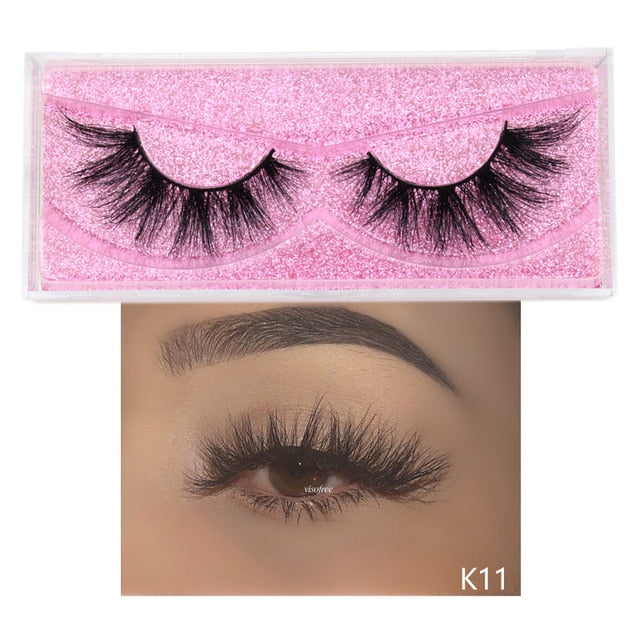 Visofree 5D Mink Eyelashes Long Lasting
