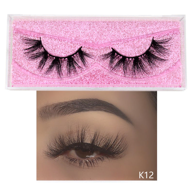 Visofree 5D Mink Eyelashes Long Lasting
