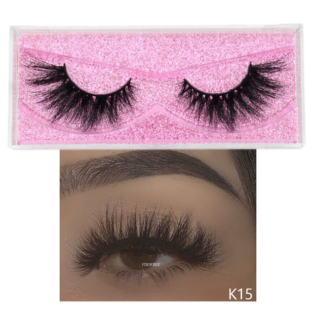 Visofree 5D Mink Eyelashes Long Lasting