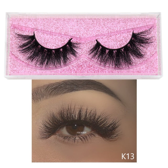 Visofree 5D Mink Eyelashes Long Lasting