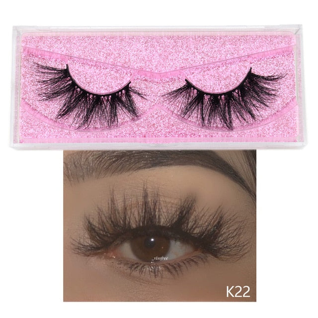 Visofree 5D Mink Eyelashes Long Lasting