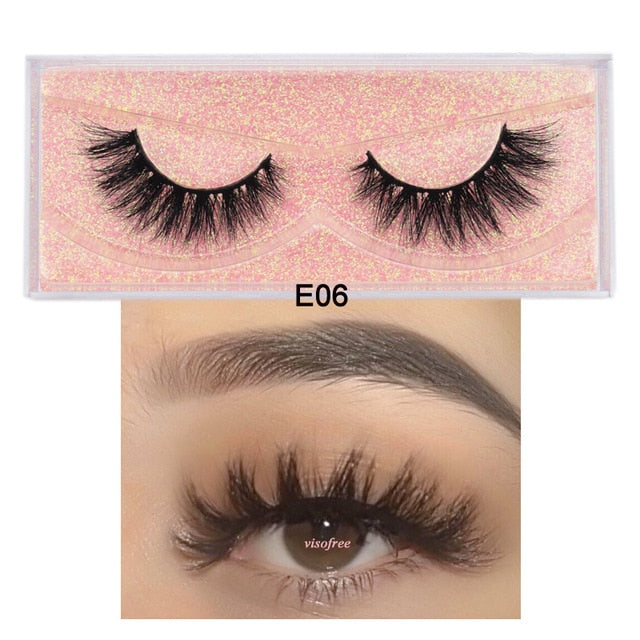 Visofree 5D Mink Eyelashes Long Lasting