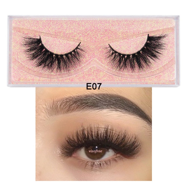 Visofree 5D Mink Eyelashes Long Lasting