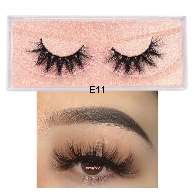 Visofree 5D Mink Eyelashes Long Lasting