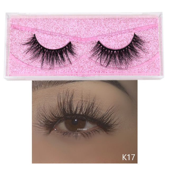 Visofree 5D Mink Eyelashes Long Lasting