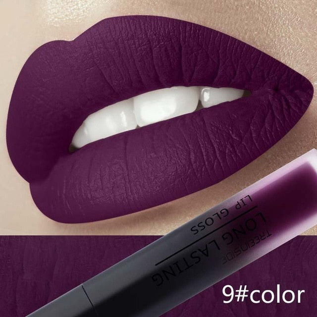 30 color matte liquid lipstick waterproof