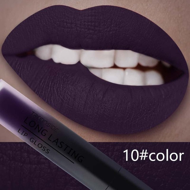 30 color matte liquid lipstick waterproof