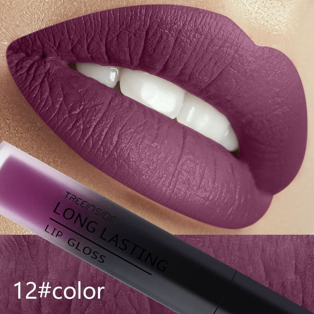 30 color matte liquid lipstick waterproof