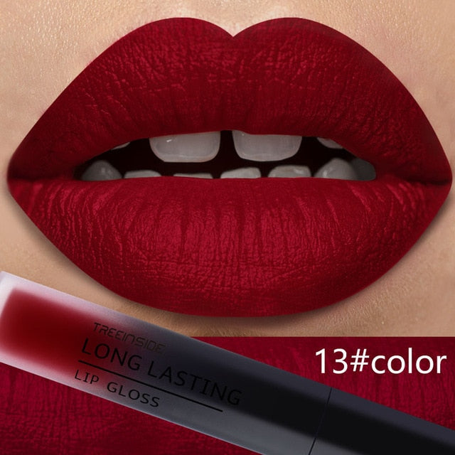 30 color matte liquid lipstick waterproof