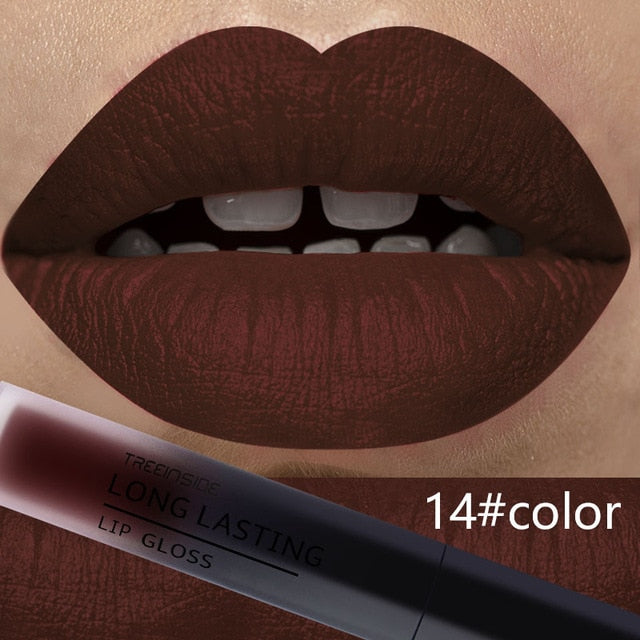 30 color matte liquid lipstick waterproof