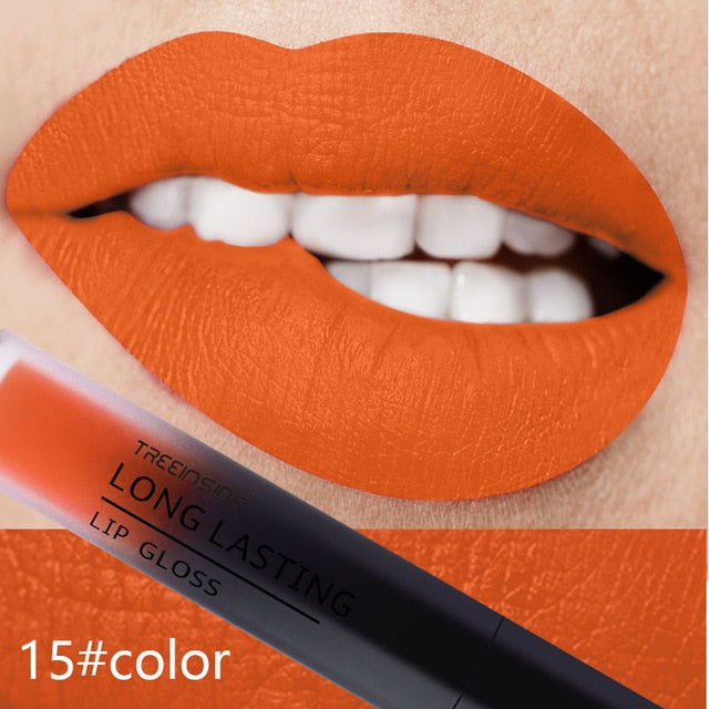 30 color matte liquid lipstick waterproof