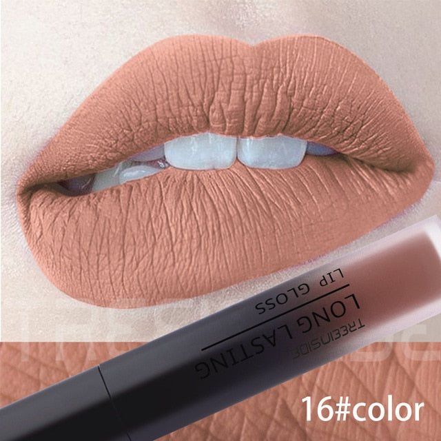 30 color matte liquid lipstick waterproof