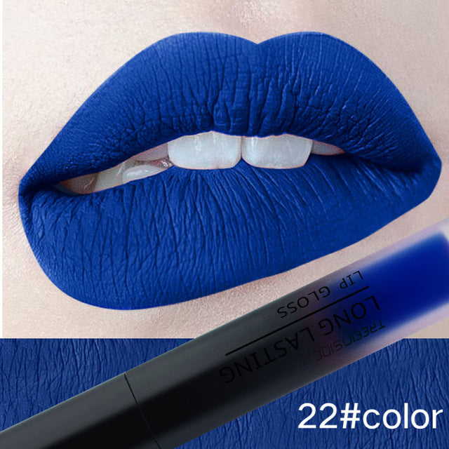 30 color matte liquid lipstick waterproof