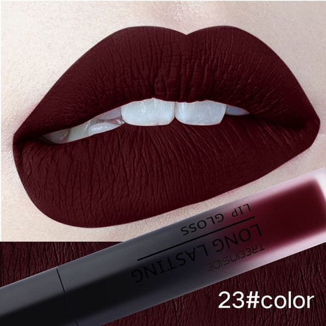 30 color matte liquid lipstick waterproof