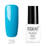 ROSALIND Gel Polish Set All For Manicure Semi Permanent Vernis top coat UV LED Gel Varnish Soak Off Nail Art Gel Nail Polish