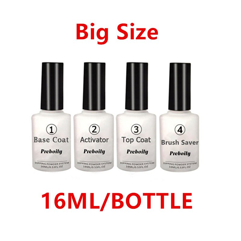 Brush Saver Activator Gel Base&Top For Nail Dip