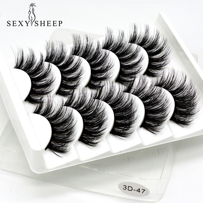 Hair False Eyelashes Natural