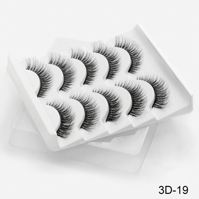 Hair False Eyelashes Natural