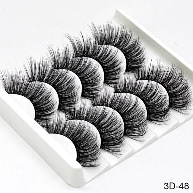 Hair False Eyelashes Natural