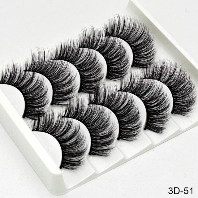 Hair False Eyelashes Natural
