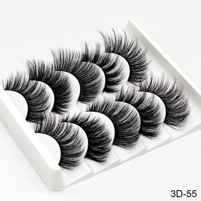 Hair False Eyelashes Natural