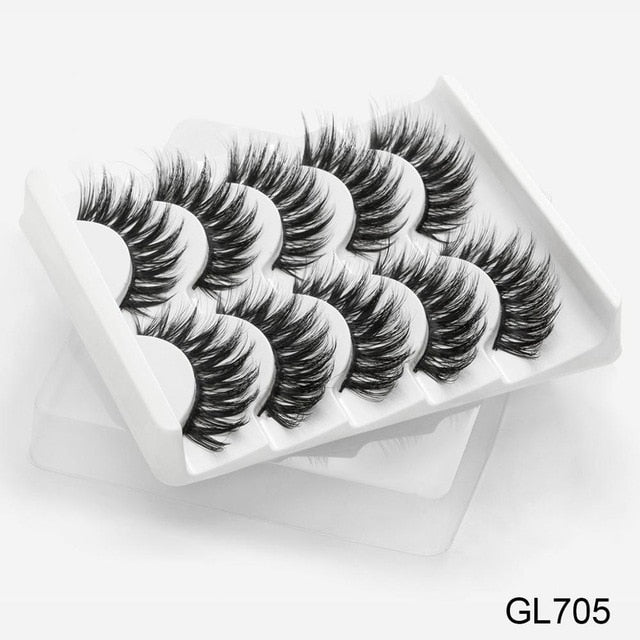 Hair False Eyelashes Natural