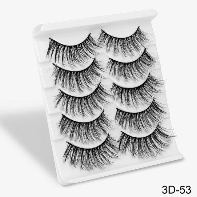 Hair False Eyelashes Natural