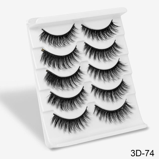 Hair False Eyelashes Natural