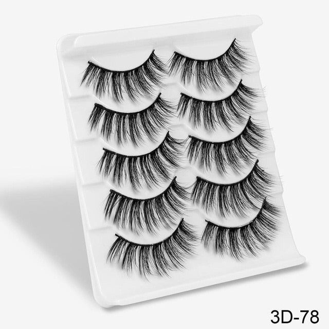 Hair False Eyelashes Natural