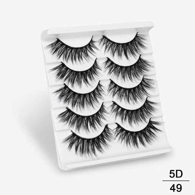 Hair False Eyelashes Natural