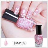 Nail Polish Flower Love Heart Beauty Finger